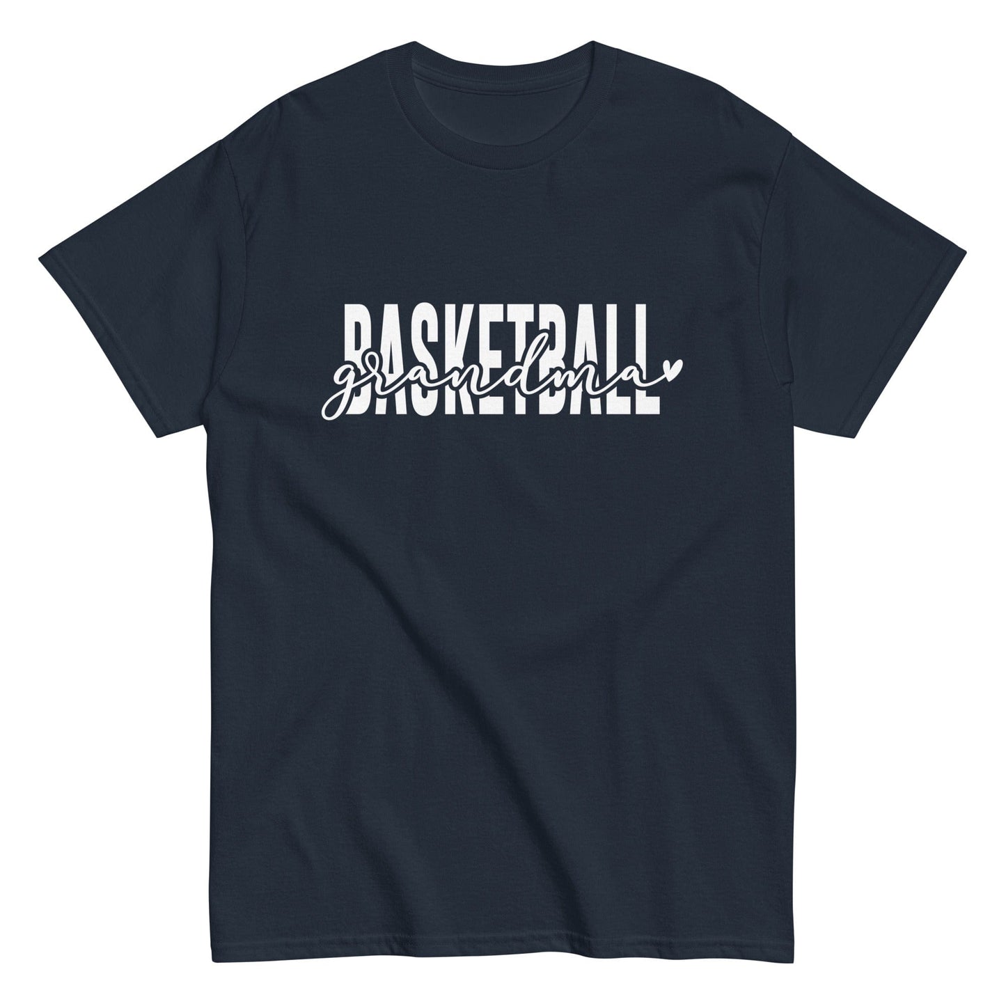 Basketball Grandma Shirt Navy / S Spirit Gear Collective T-Shirt