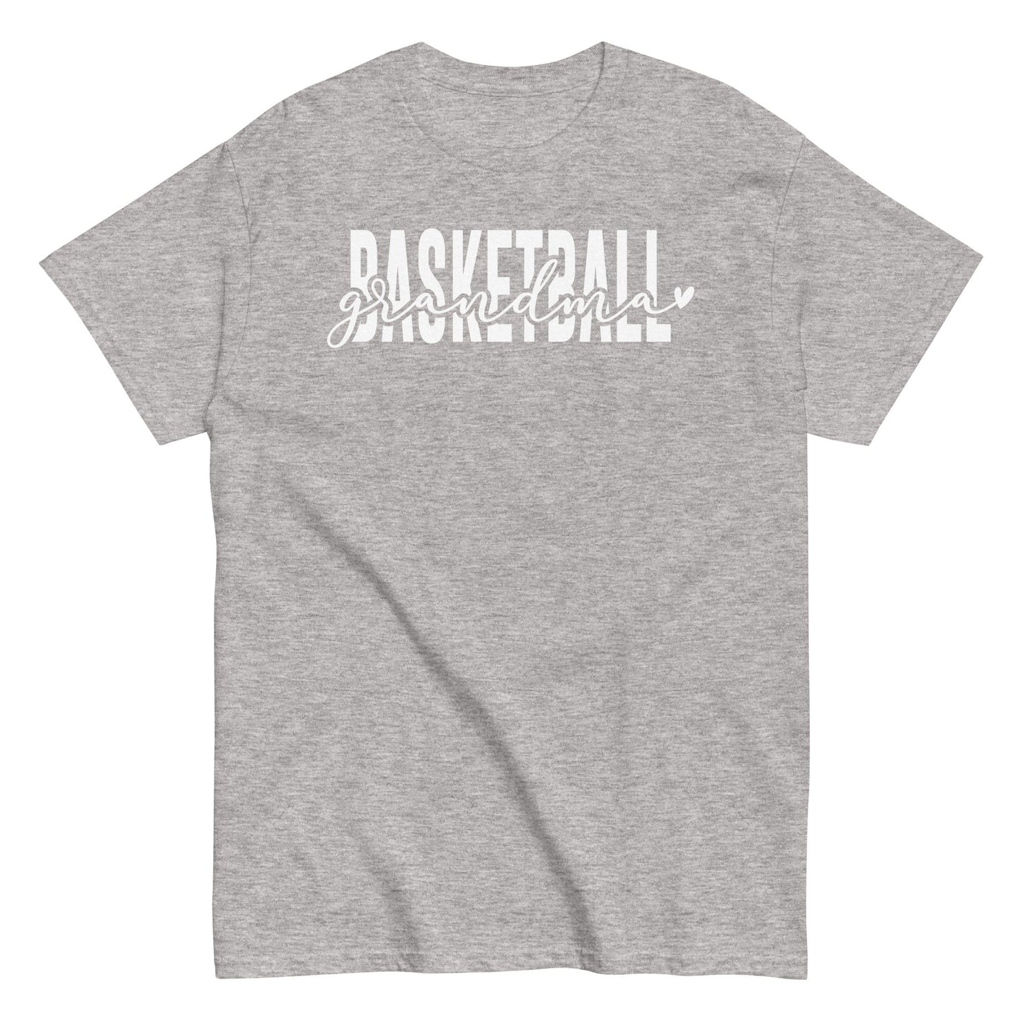 Basketball Grandma Shirt - White Text Sport Grey / S Spirit Gear Collective T-Shirt