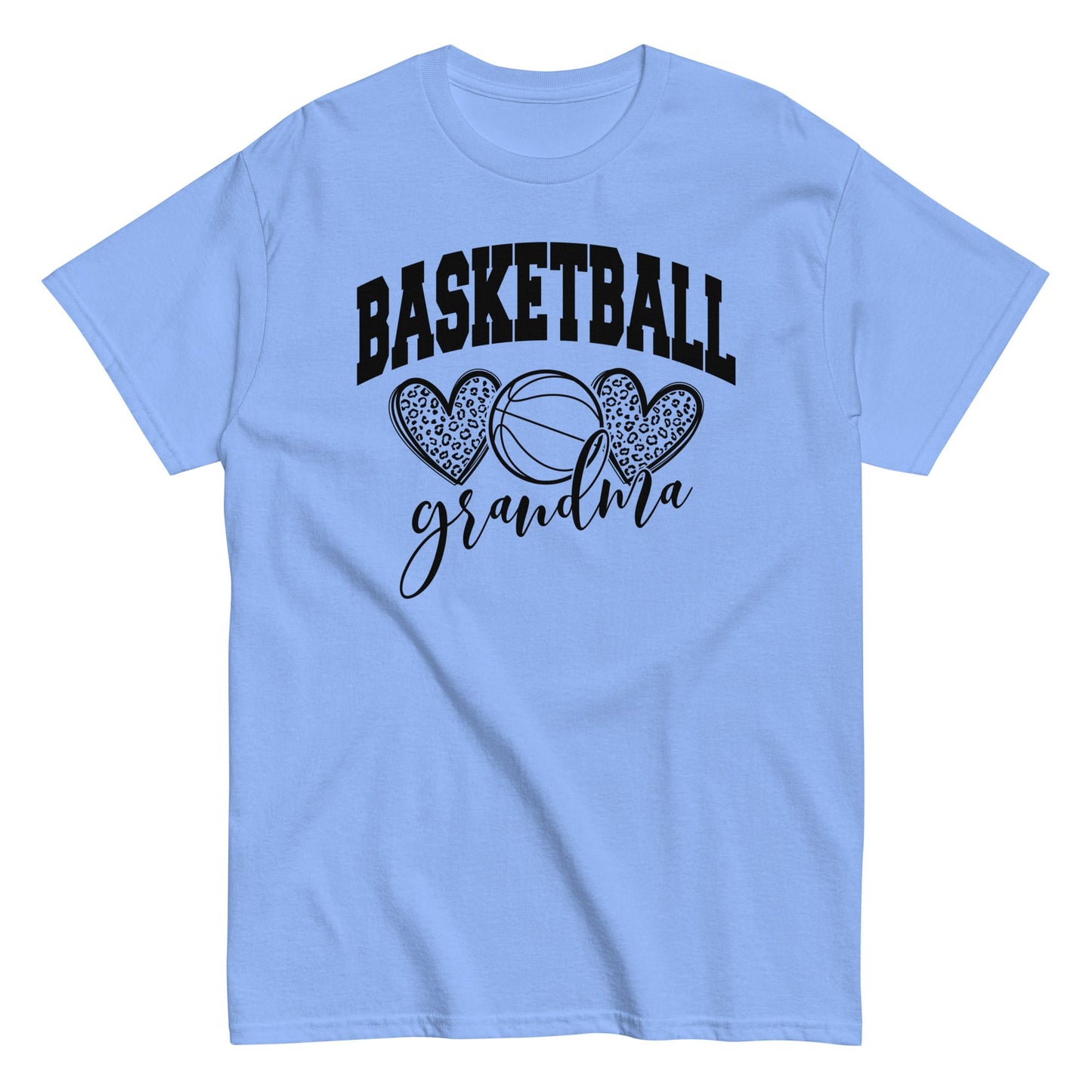 Basketball Grandma T-Shirt – Game Day Sports Grandma Tee Carolina Blue / S Spirit Gear Collective T-Shirt