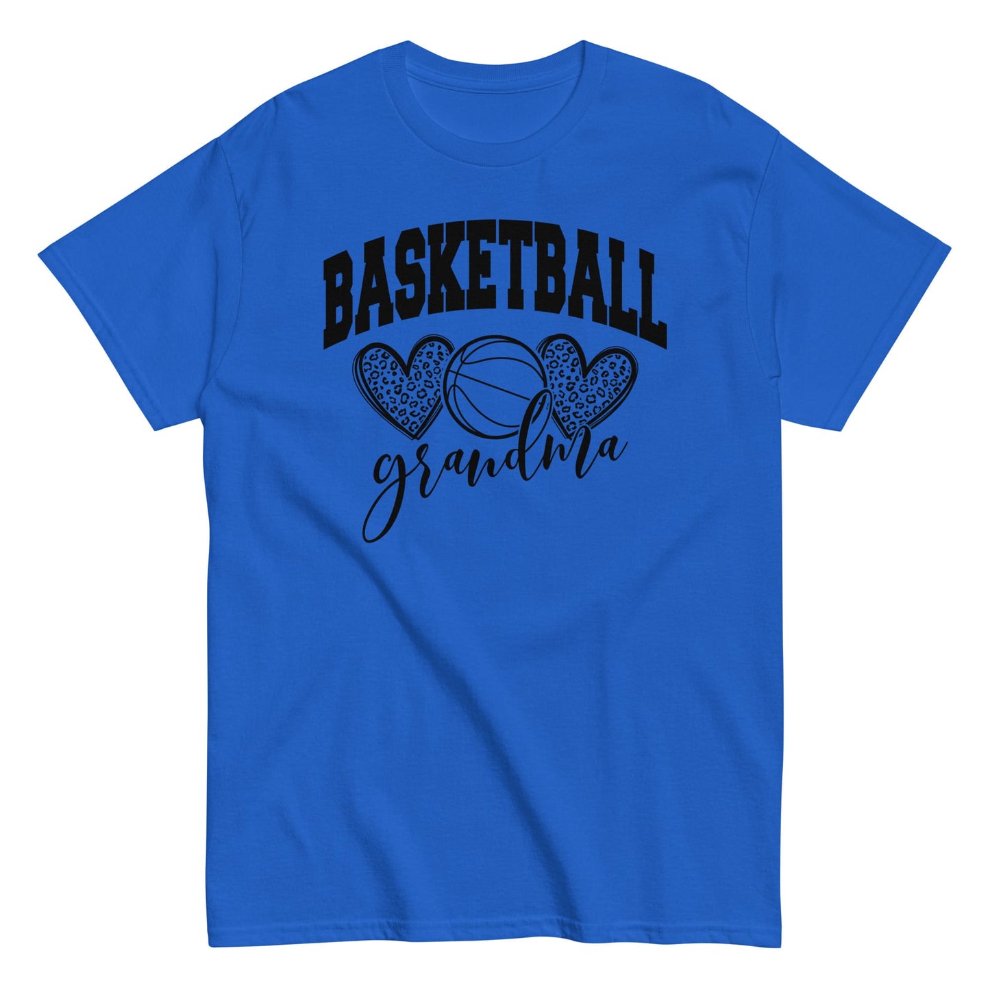 Basketball Grandma T-Shirt – Game Day Sports Grandma Tee Royal / S Spirit Gear Collective T-Shirt