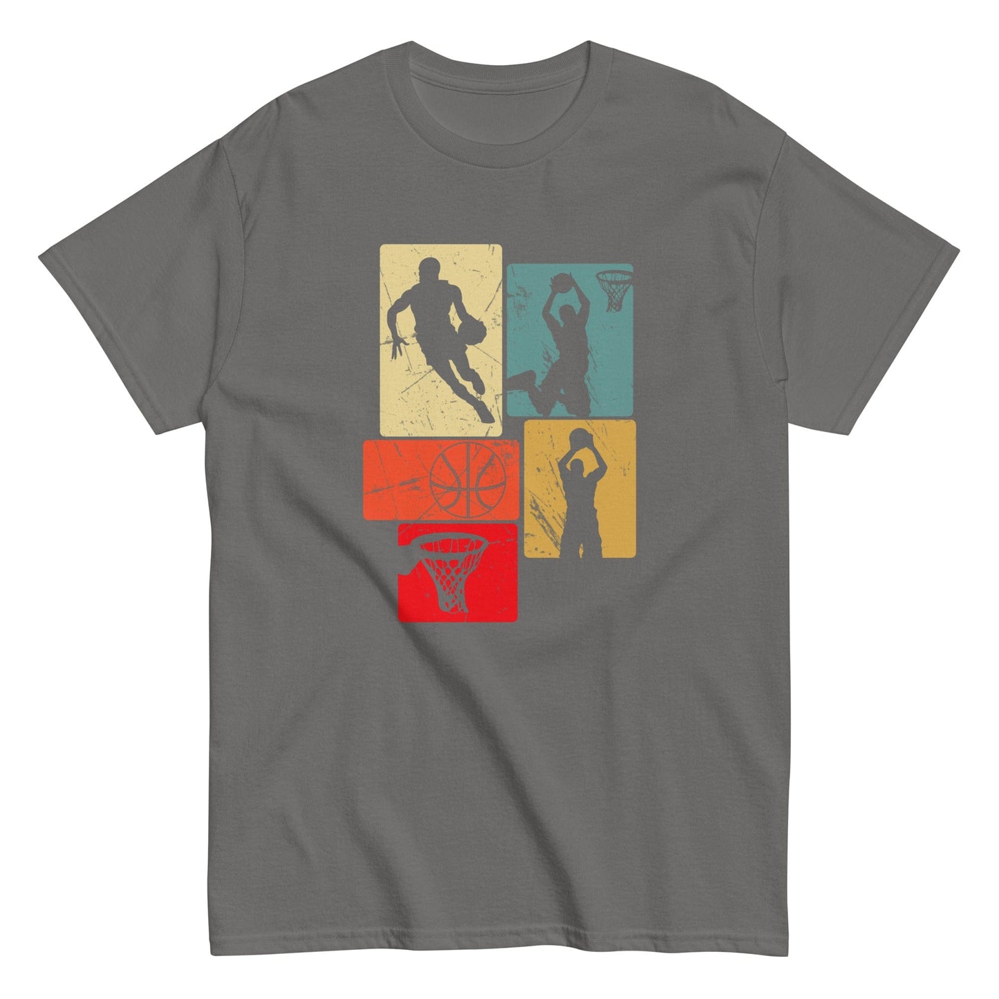 Basketball Graphic Shirt Charcoal / S Spirit Gear Collective T-Shirt