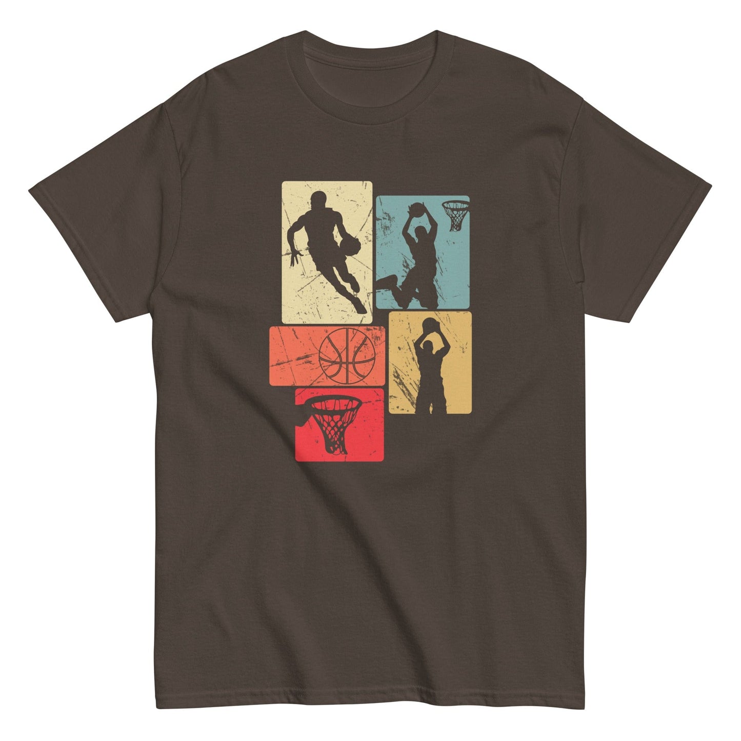 Basketball Graphic Shirt Dark Chocolate / S Spirit Gear Collective T-Shirt