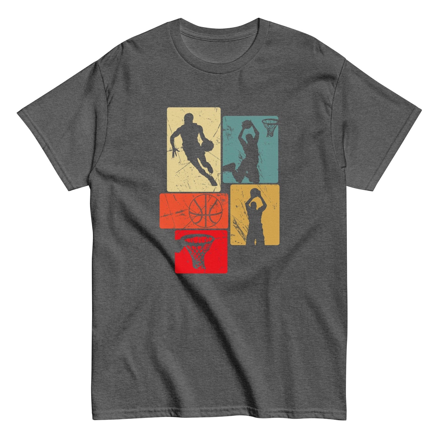 Basketball Graphic Shirt Dark Heather / S Spirit Gear Collective T-Shirt