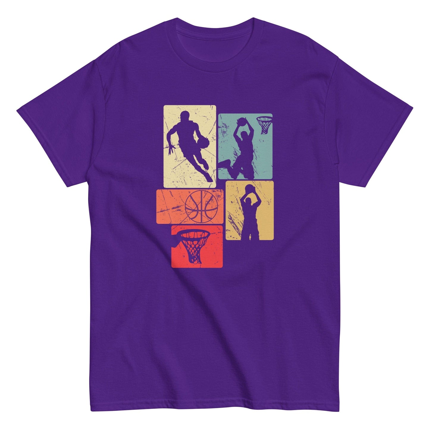 Basketball Graphic Shirt Purple / S Spirit Gear Collective T-Shirt