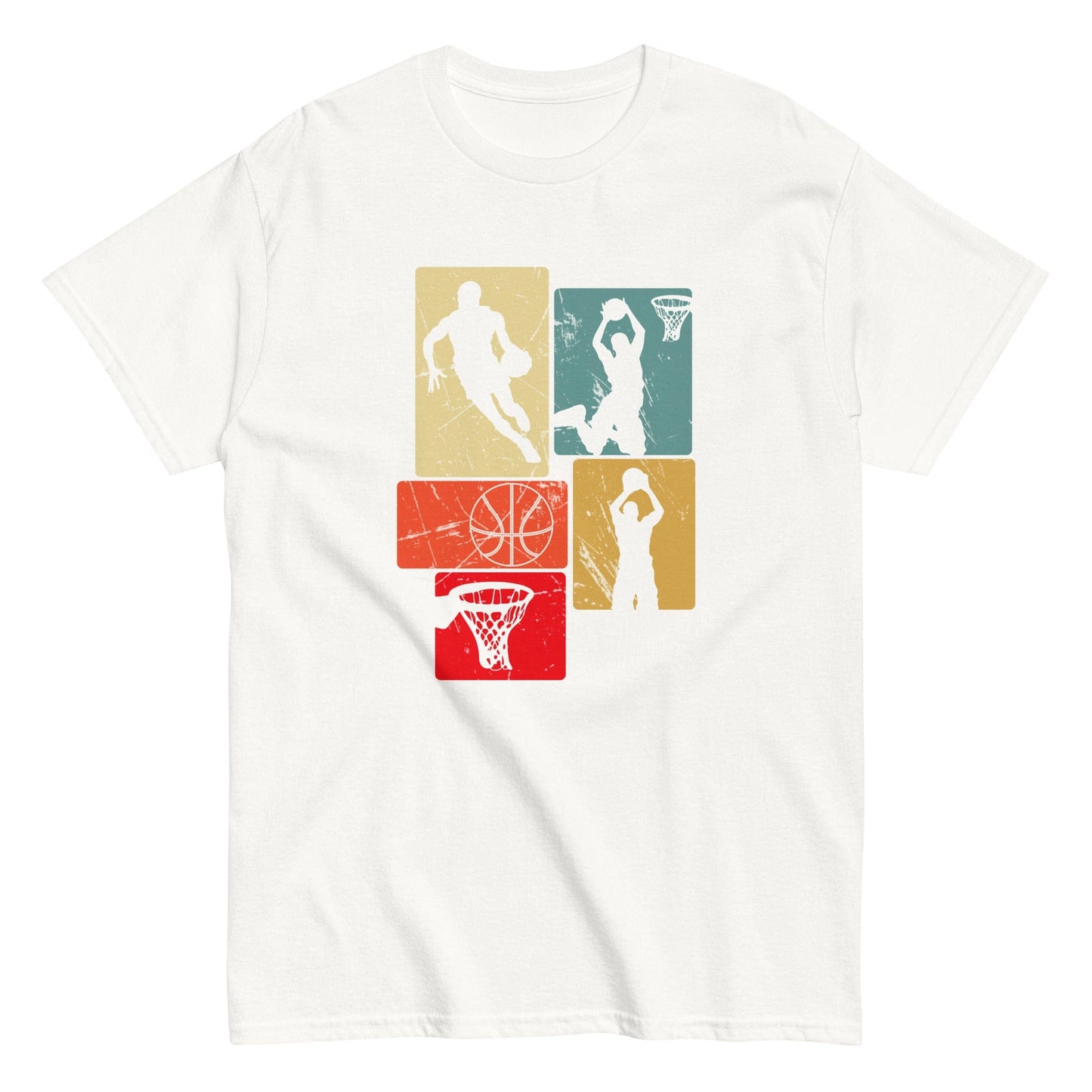 Basketball Graphic Shirt White / S Spirit Gear Collective T-Shirt