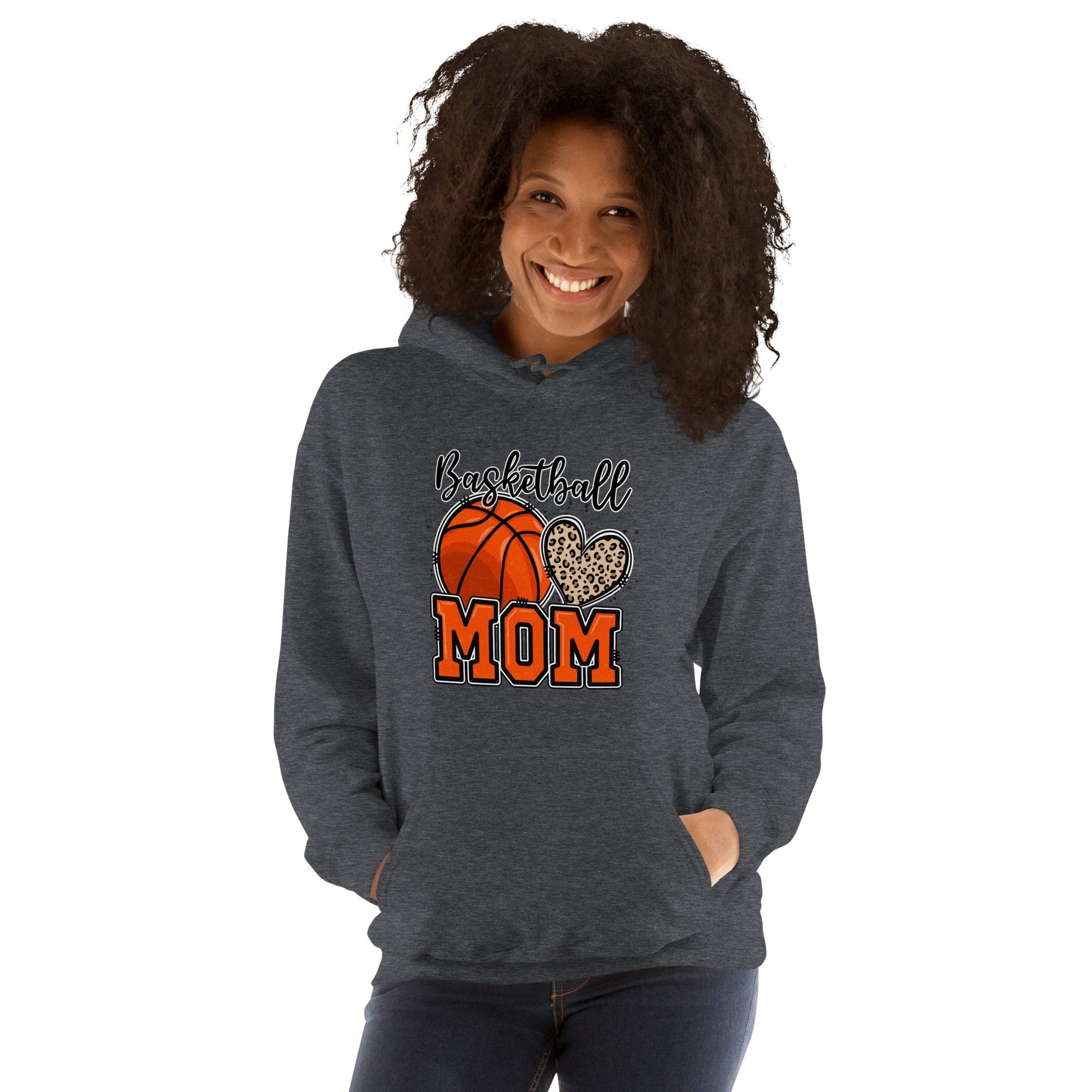 Basketball Mom Hoodie Spirit Gear Collective Hoodie