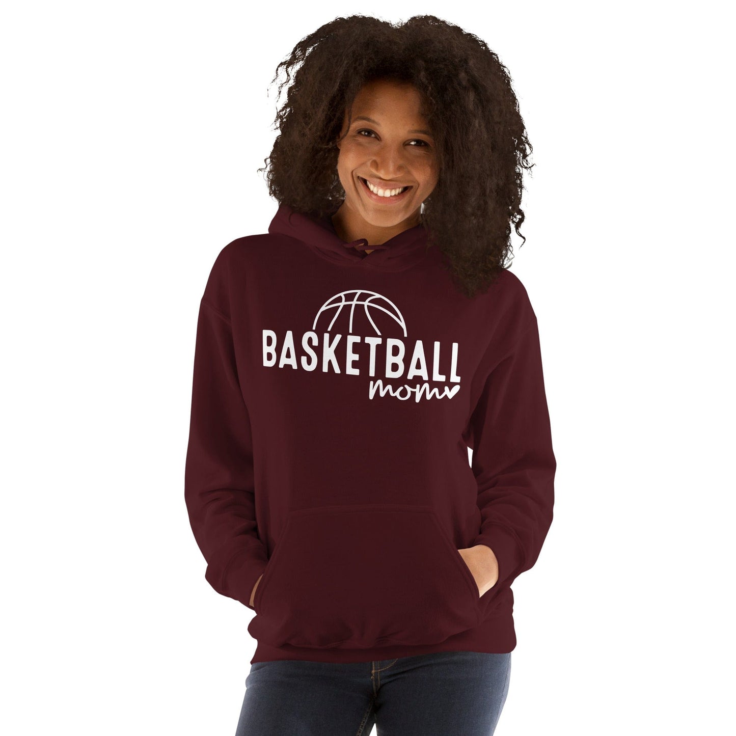 Basketball Mom Hoodie Spirit Gear Collective Hoodie