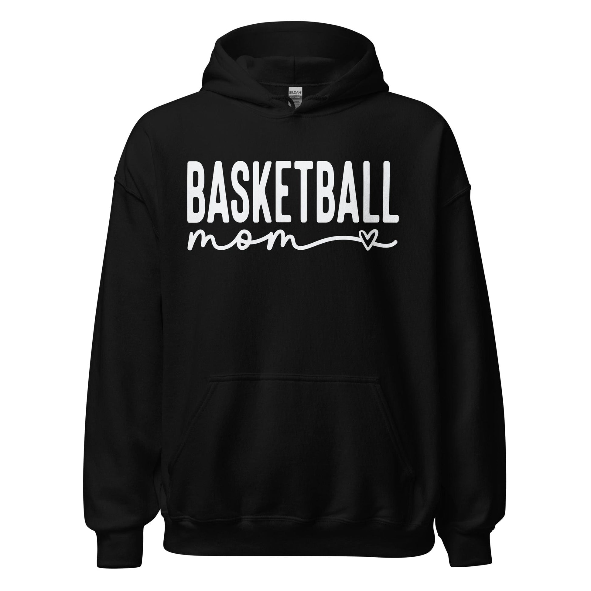 Basketball Mom Hoodie Black / S Spirit Gear Collective Hoodie