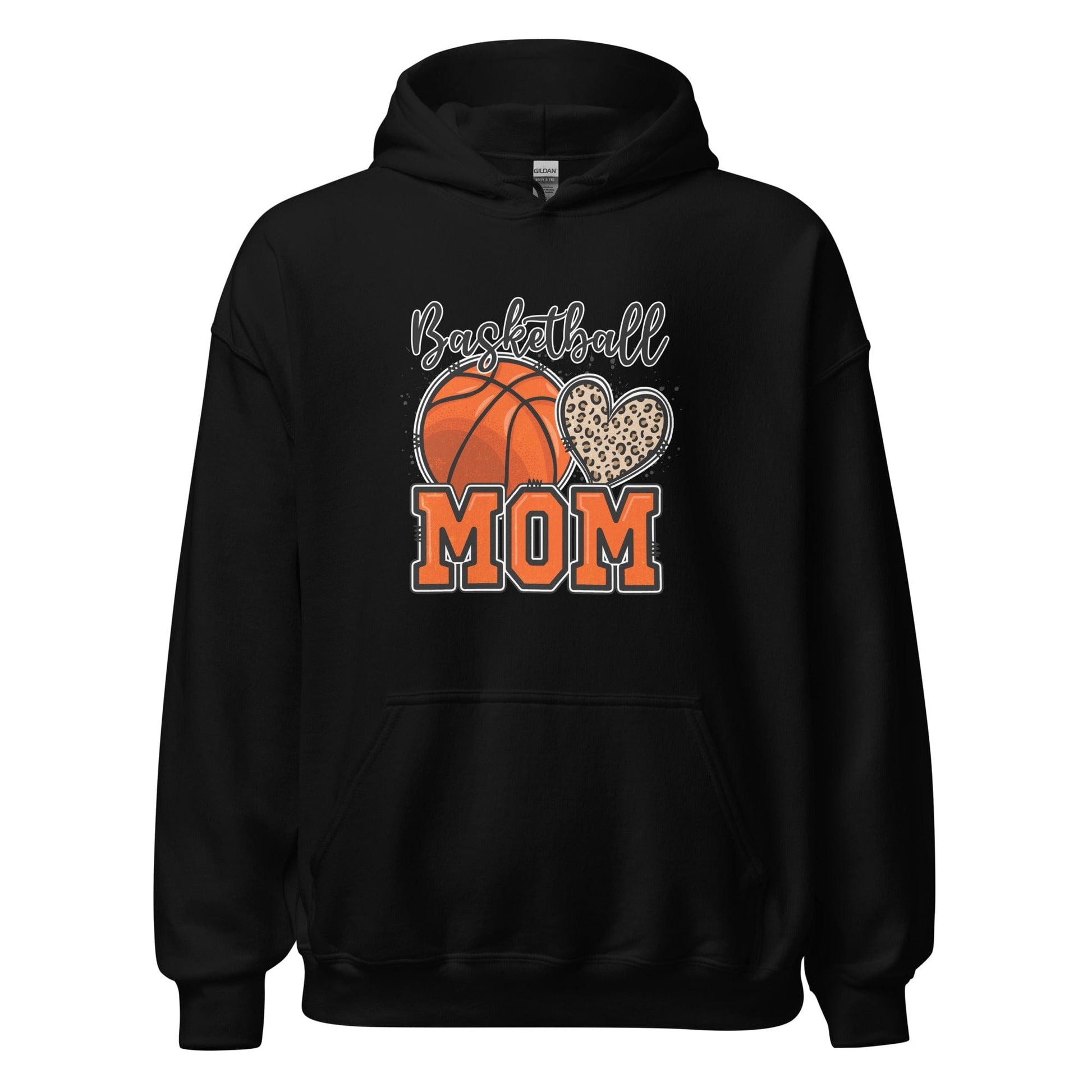 Basketball Mom Hoodie Black / S Spirit Gear Collective Hoodie