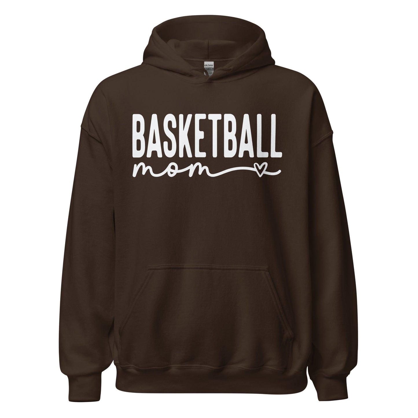 Basketball Mom Hoodie Dark Chocolate / S Spirit Gear Collective Hoodie