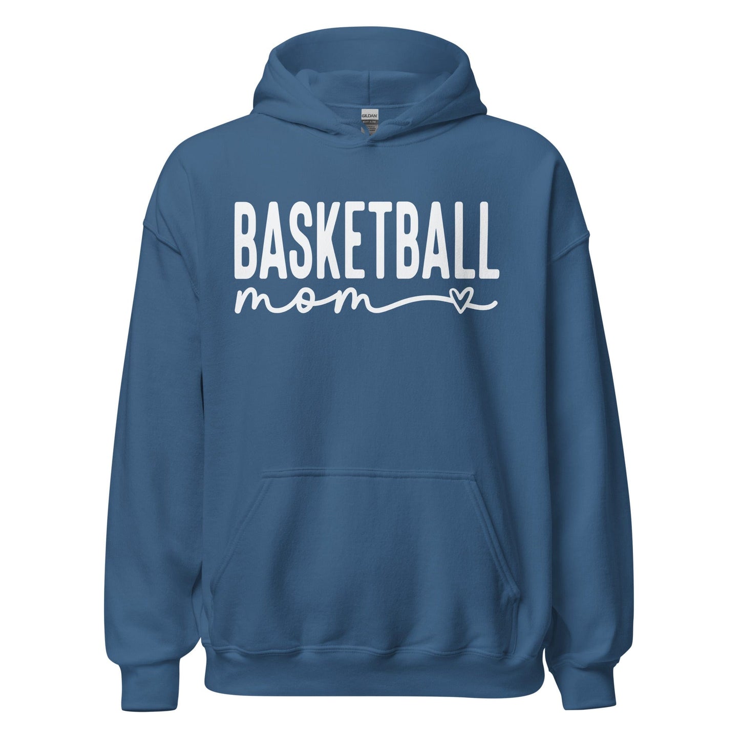 Basketball Mom Hoodie Indigo Blue / S Spirit Gear Collective Hoodie