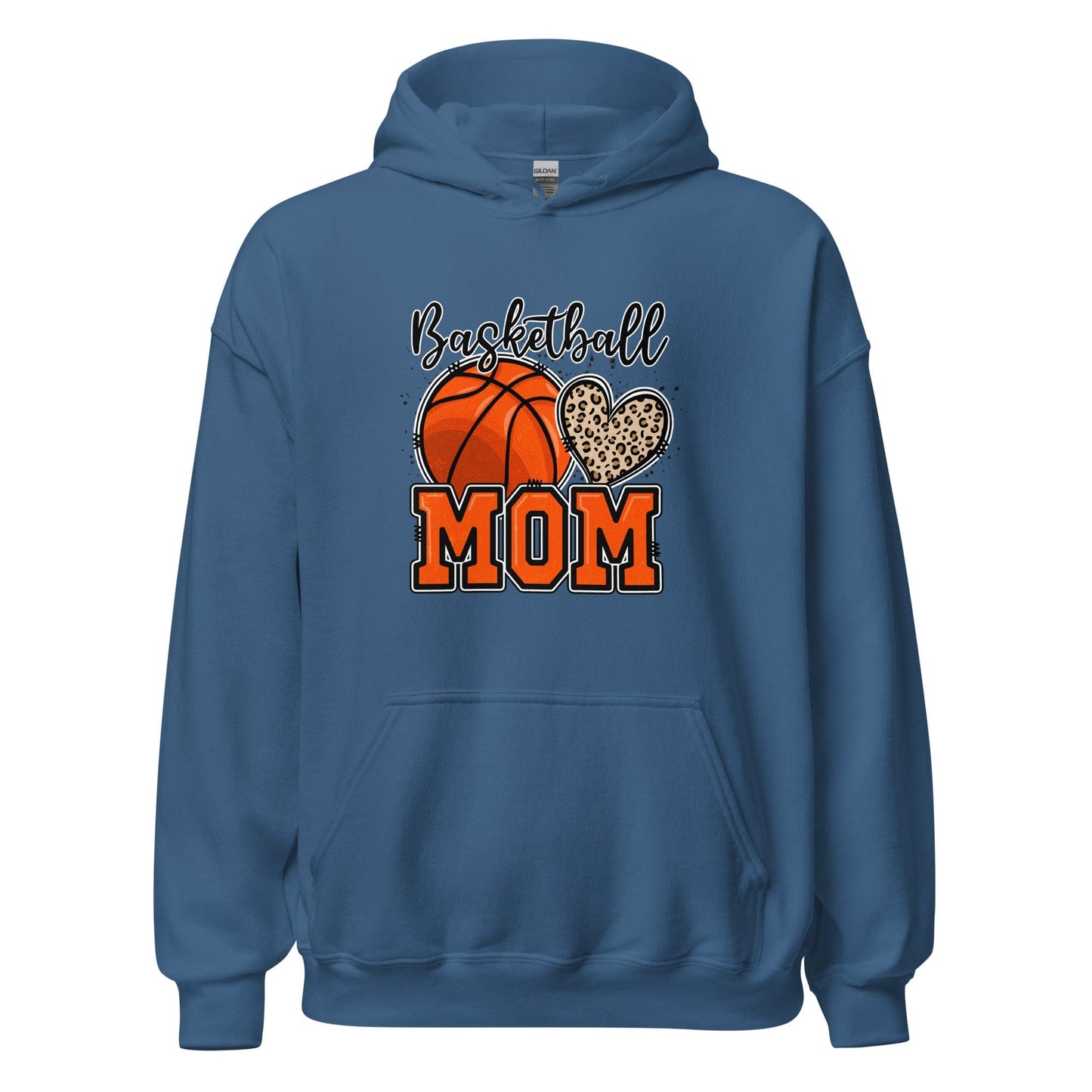 Basketball Mom Hoodie Indigo Blue / S Spirit Gear Collective Hoodie