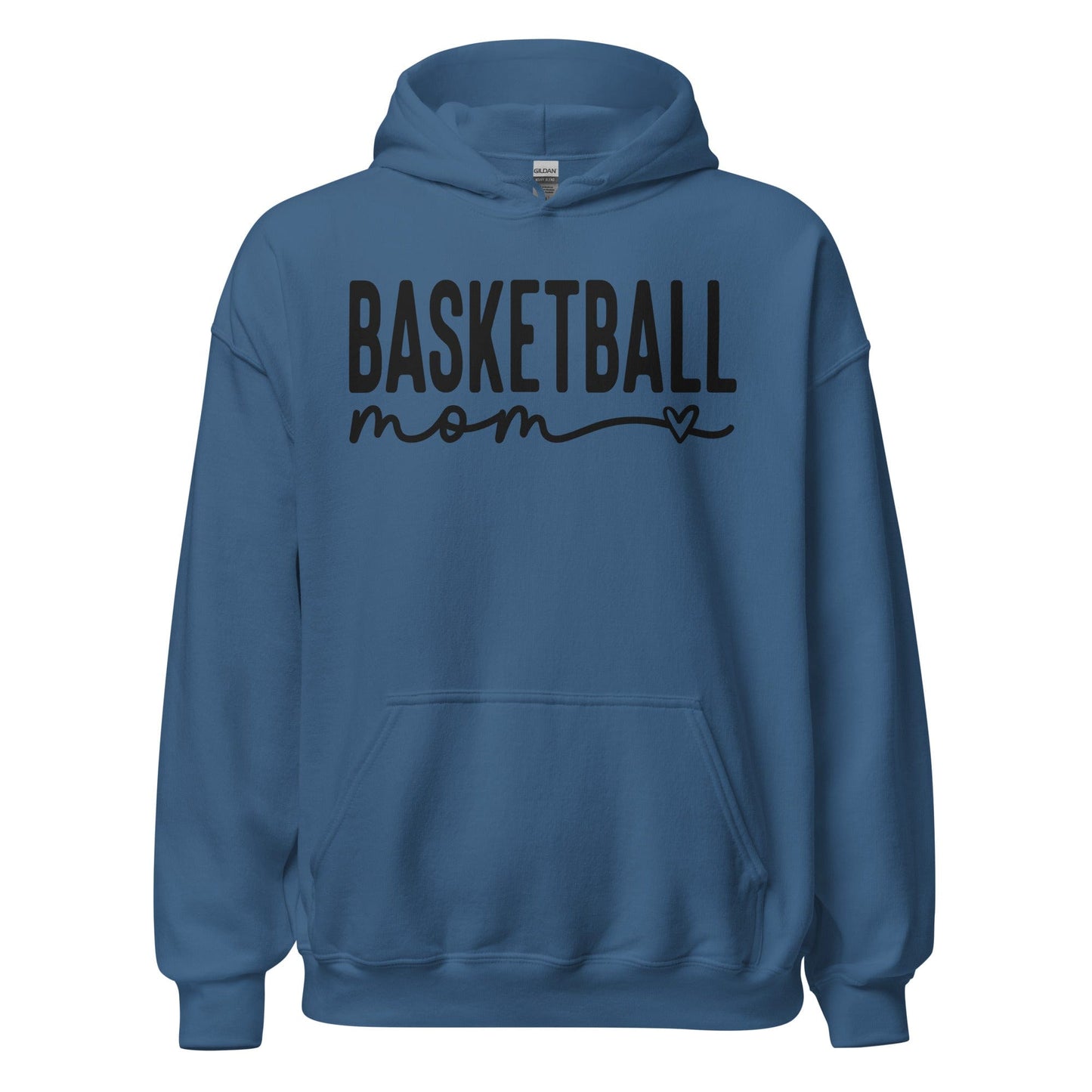 Basketball Mom Hoodie Indigo Blue / S Spirit Gear Collective Hoodie