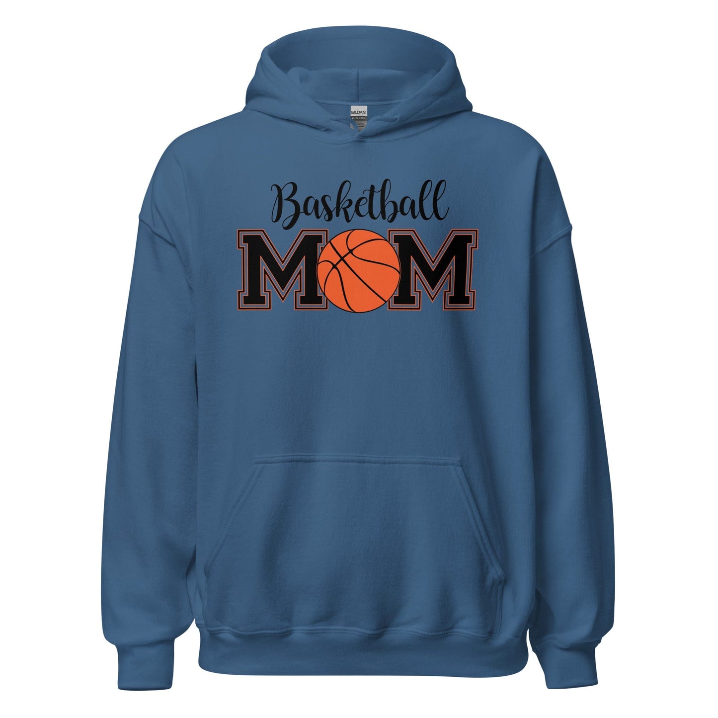 Basketball Mom Hoodie Indigo Blue / S Spirit Gear Collective Hoodie