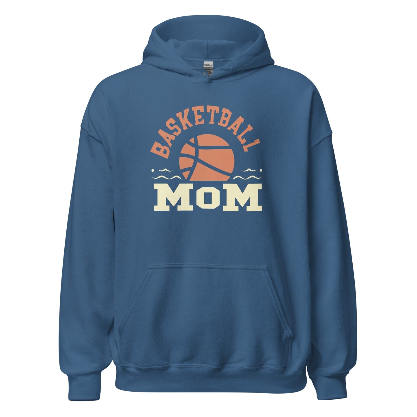 Basketball Mom Hoodie Indigo Blue / S Spirit Gear Collective Hoodie