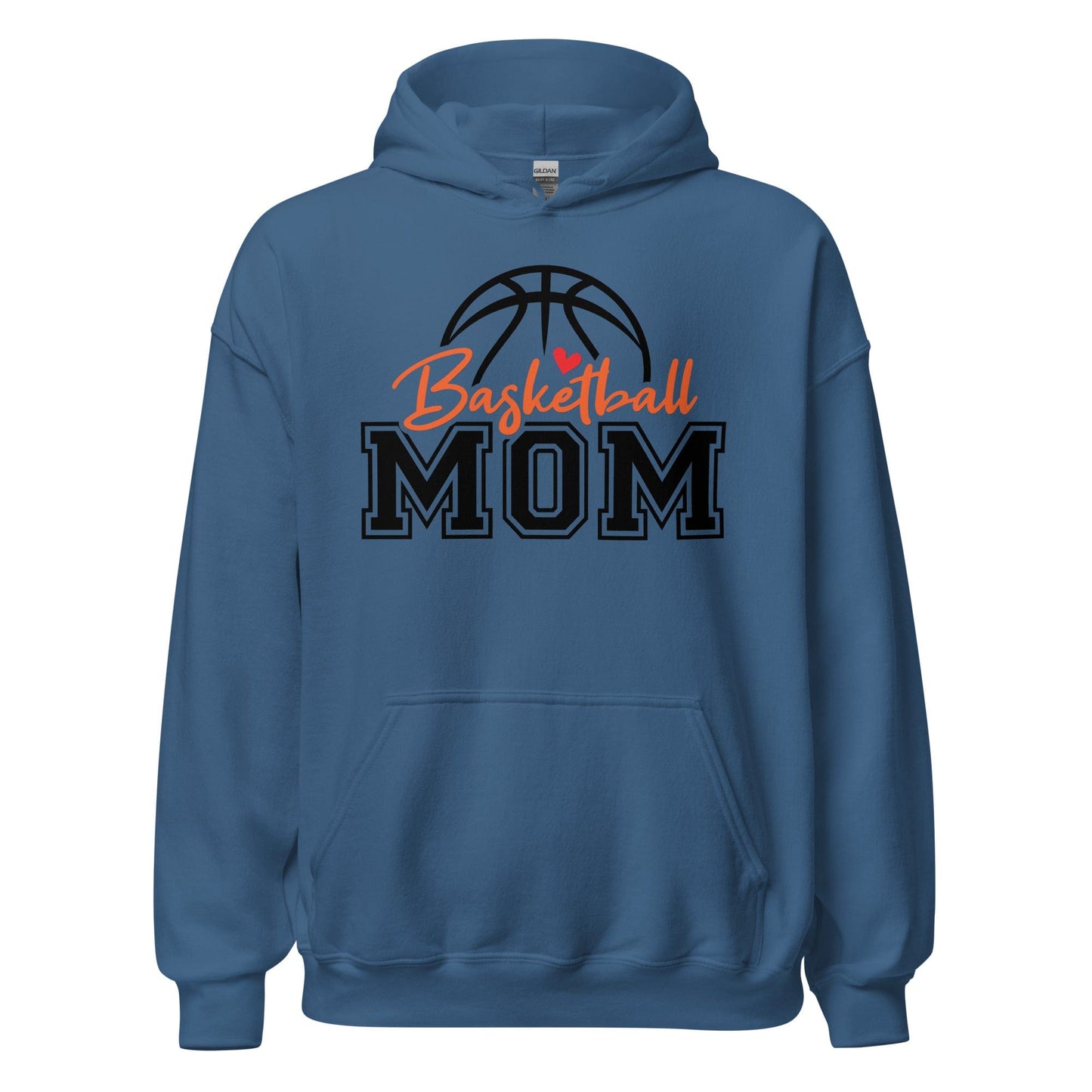 Basketball Mom Hoodie Indigo Blue / S Spirit Gear Collective Hoodie