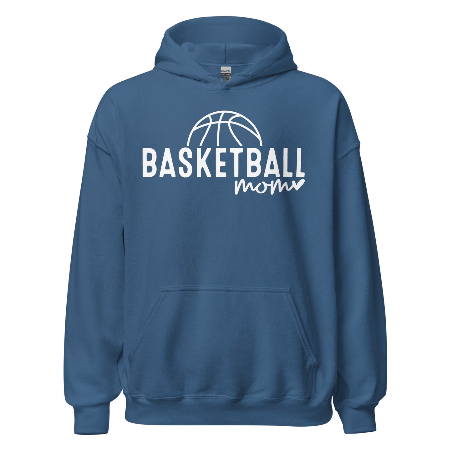 Basketball Mom Hoodie Indigo Blue / S Spirit Gear Collective Hoodie