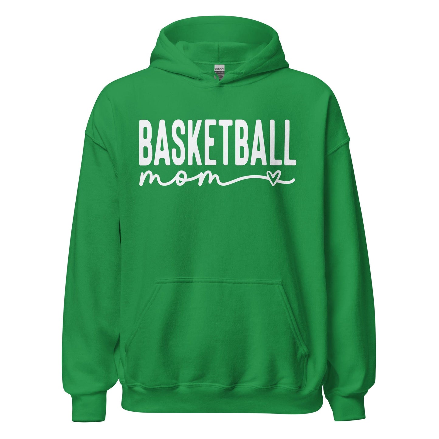 Basketball Mom Hoodie Irish Green / S Spirit Gear Collective Hoodie