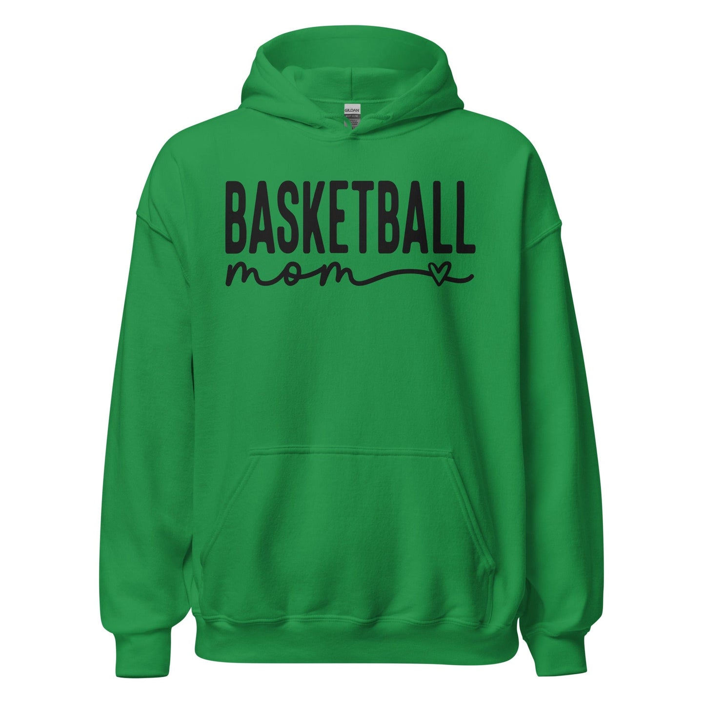 Basketball Mom Hoodie Irish Green / S Spirit Gear Collective Hoodie