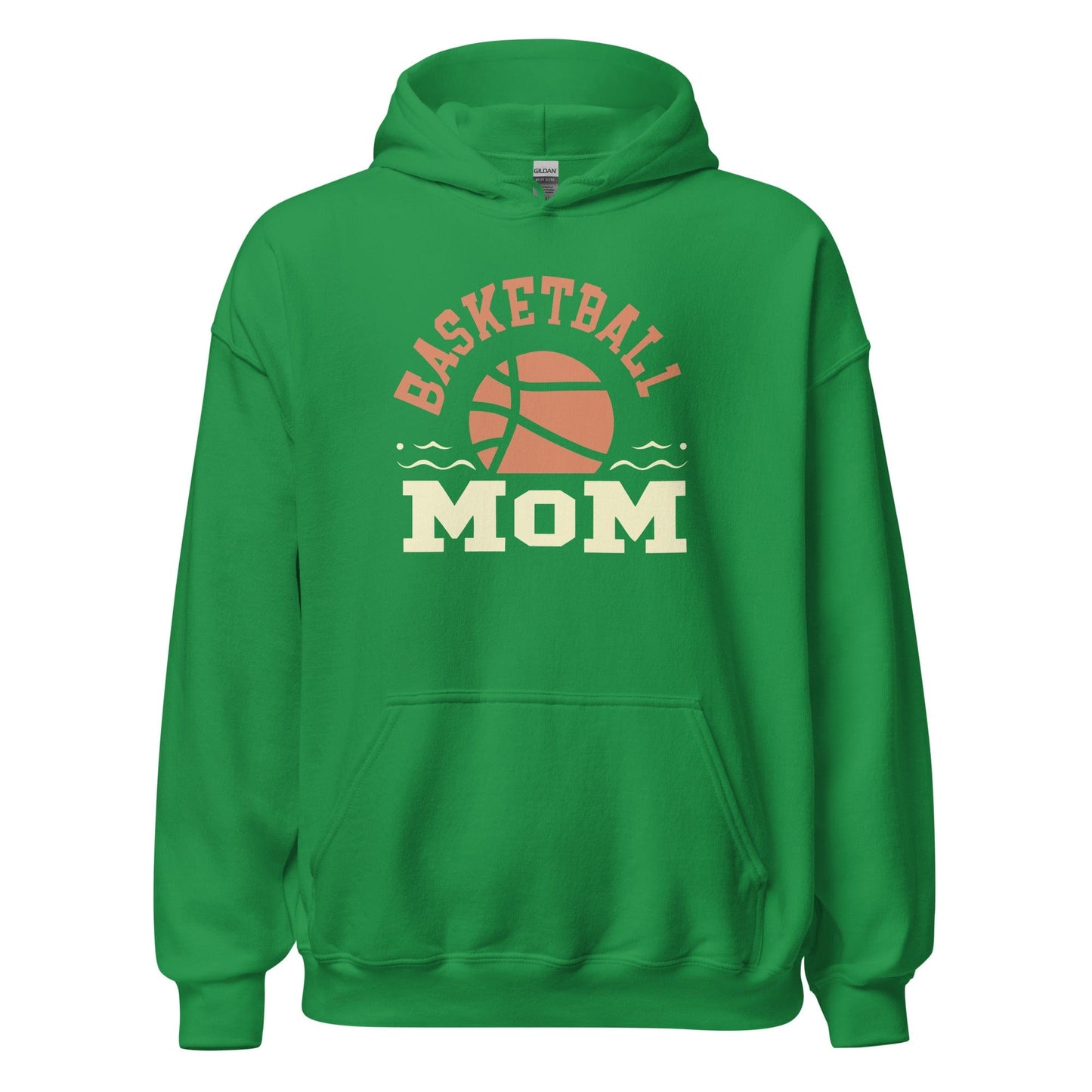 Basketball Mom Hoodie Irish Green / S Spirit Gear Collective Hoodie