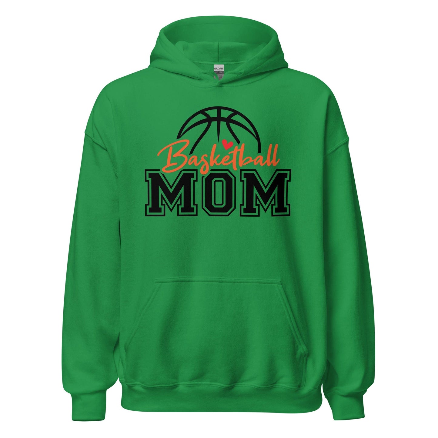 Basketball Mom Hoodie Irish Green / S Spirit Gear Collective Hoodie