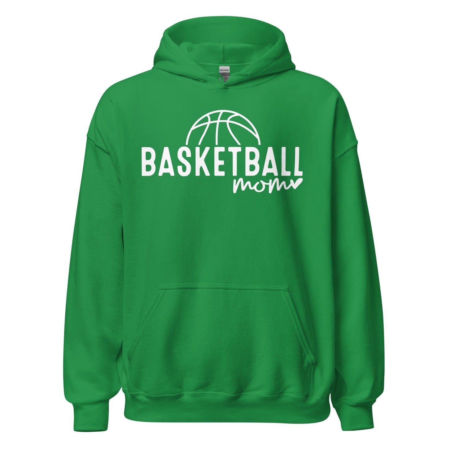 Basketball Mom Hoodie Irish Green / S Spirit Gear Collective Hoodie