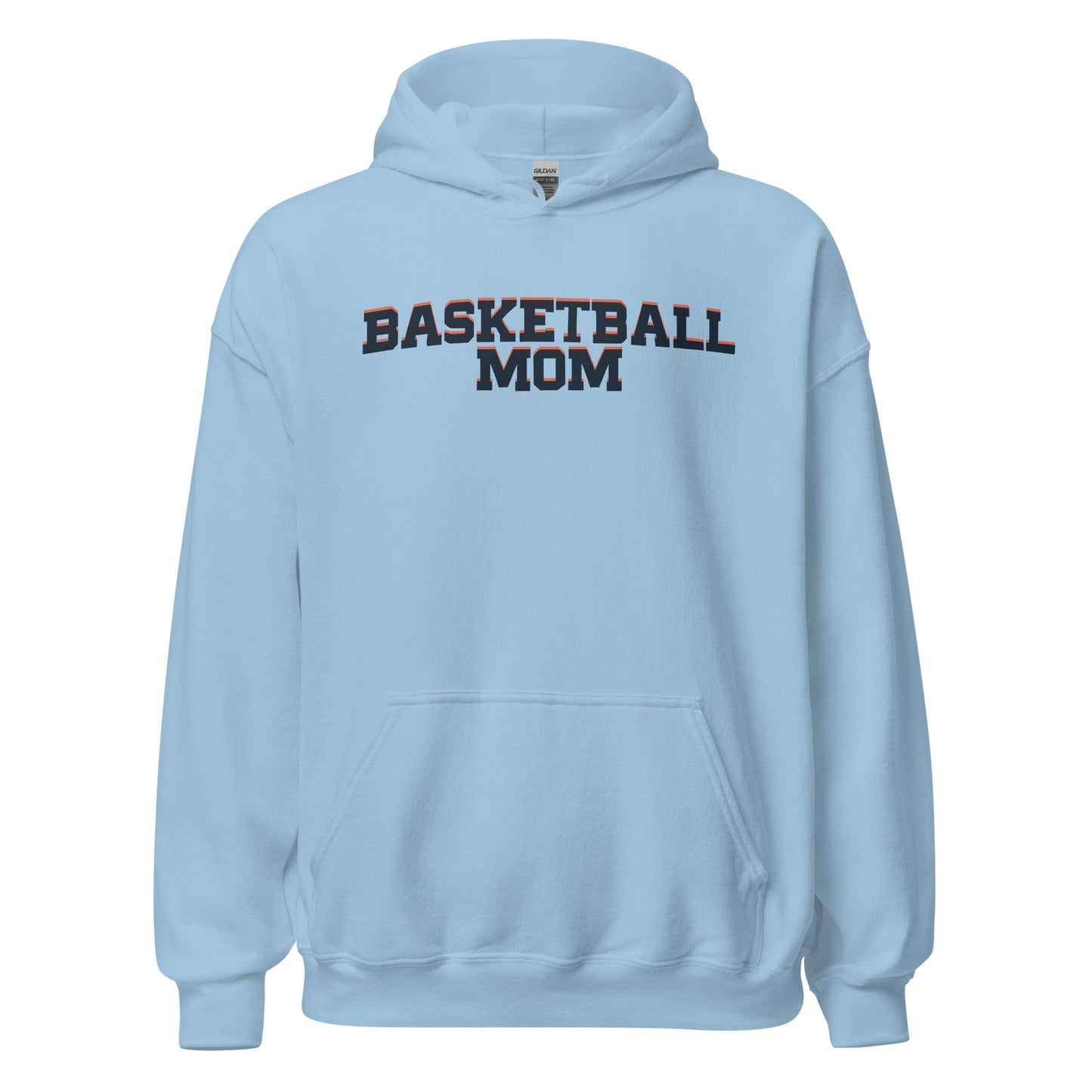 Basketball Mom Hoodie Light Blue / S Spirit Gear Collective Hoodie