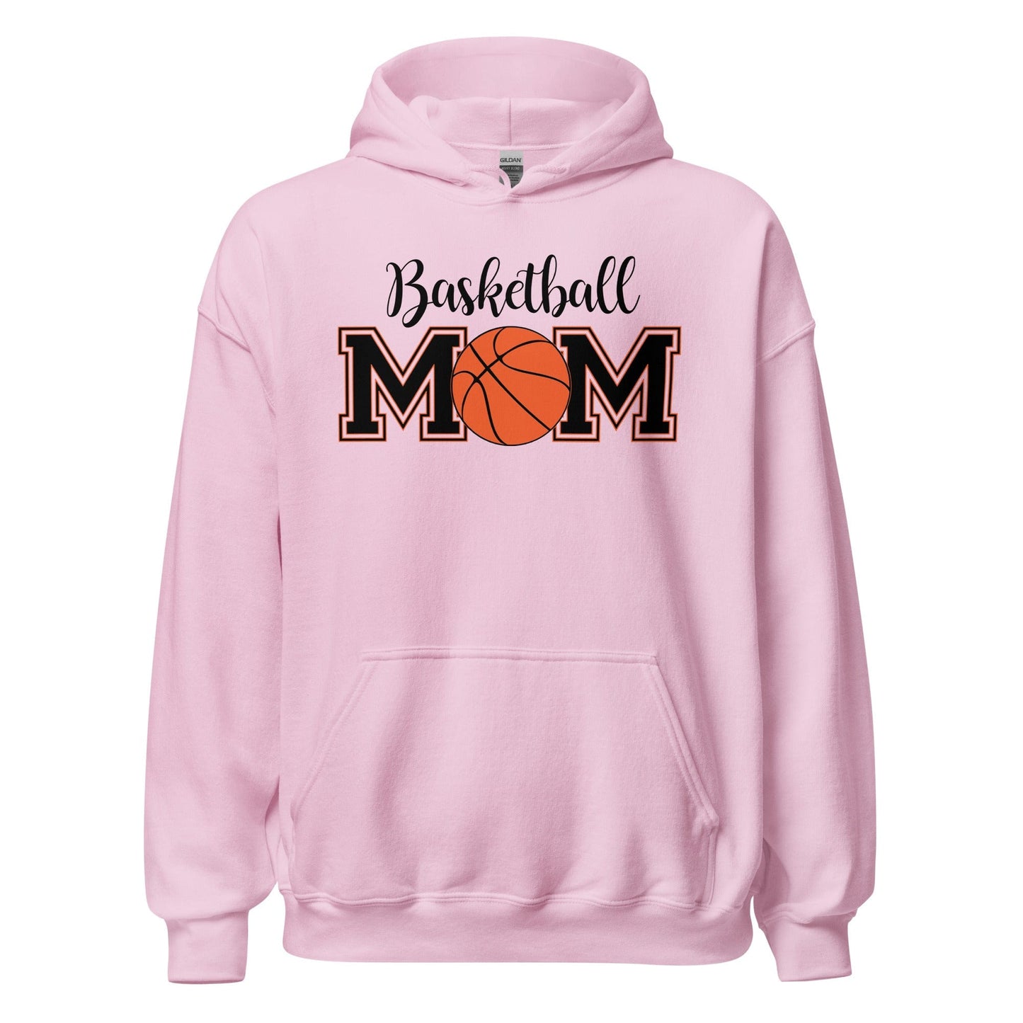 Basketball Mom Hoodie Light Pink / S Spirit Gear Collective Hoodie