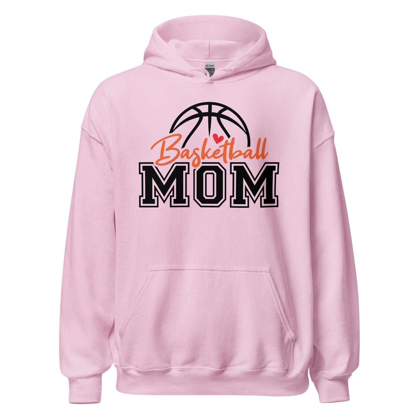 Basketball Mom Hoodie Light Pink / S Spirit Gear Collective Hoodie