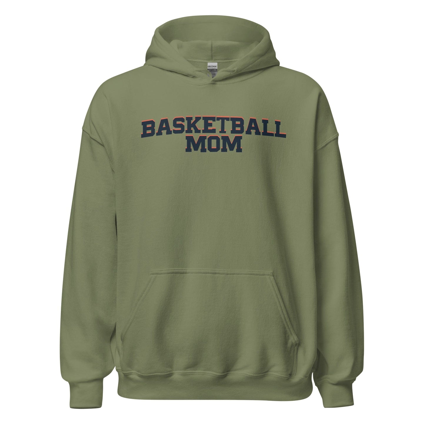 Basketball Mom Hoodie Military Green / S Spirit Gear Collective Hoodie