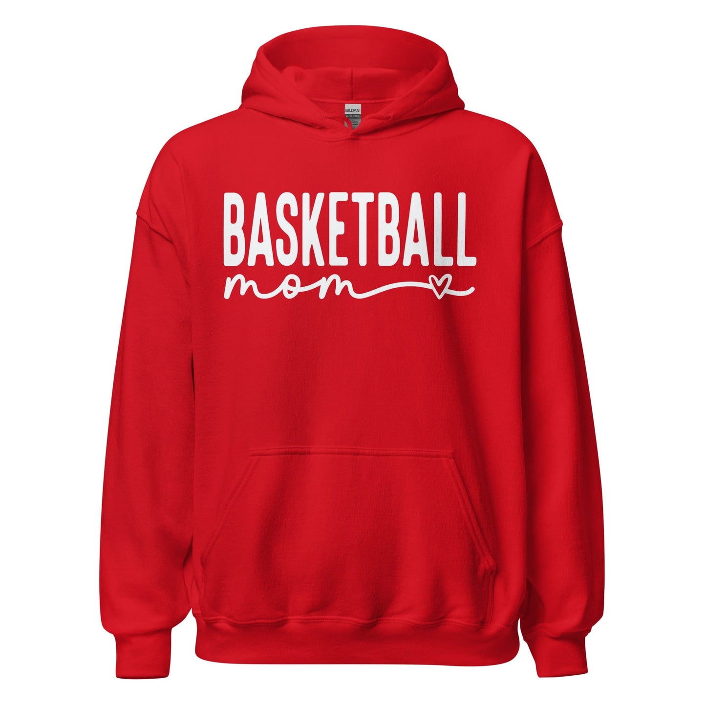 Basketball Mom Hoodie Red / S Spirit Gear Collective Hoodie