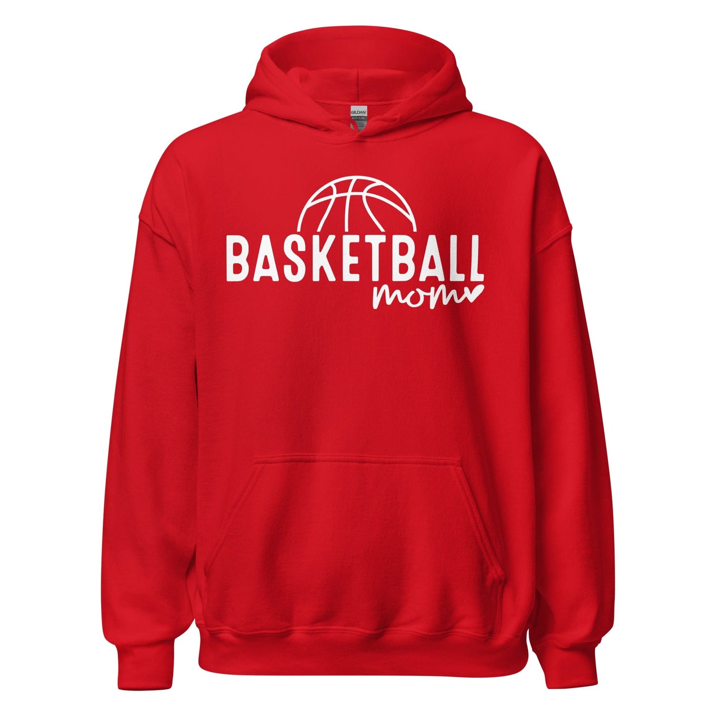 Basketball Mom Hoodie Red / S Spirit Gear Collective Hoodie