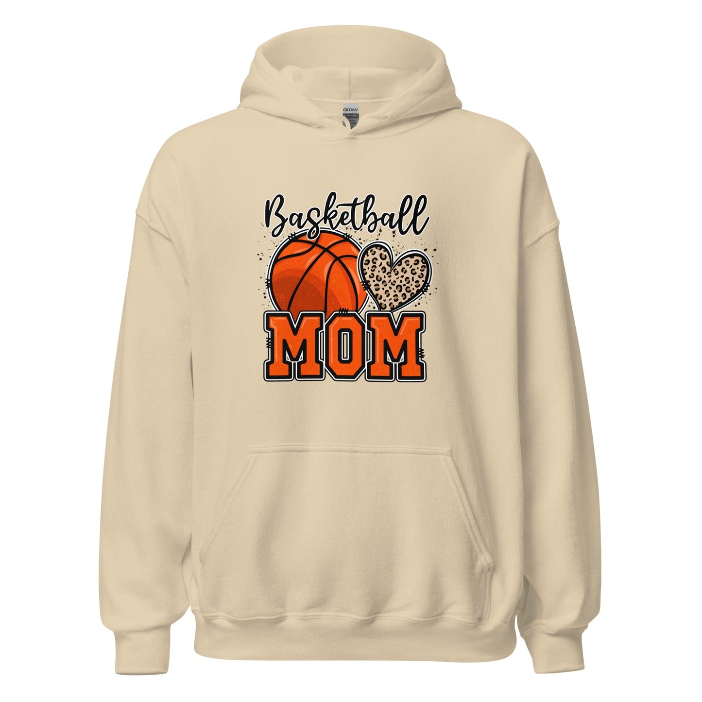 Basketball Mom Hoodie Sand / S Spirit Gear Collective Hoodie