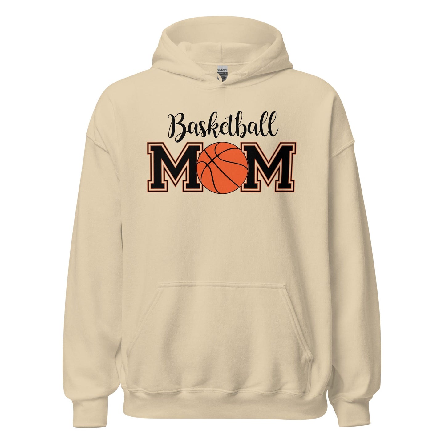 Basketball Mom Hoodie Sand / S Spirit Gear Collective Hoodie