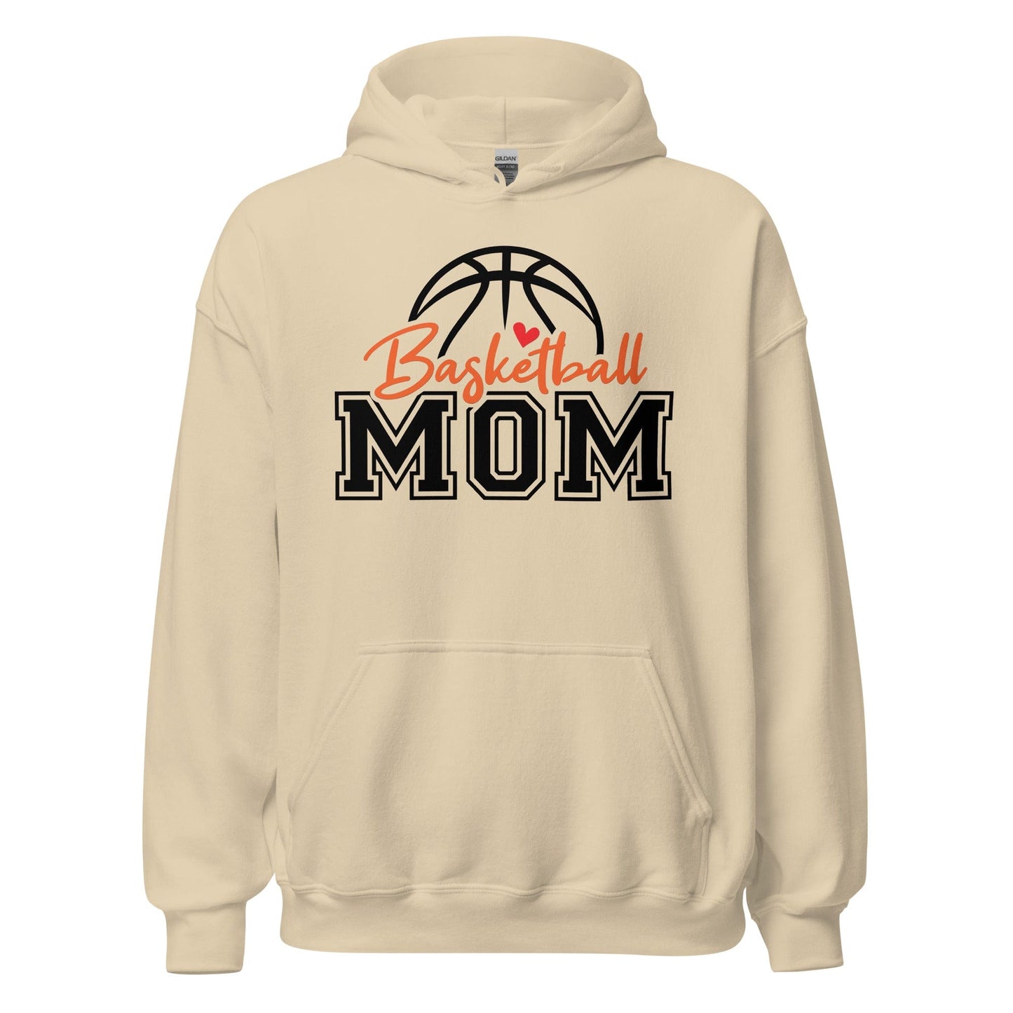 Basketball Mom Hoodie Sand / S Spirit Gear Collective Hoodie