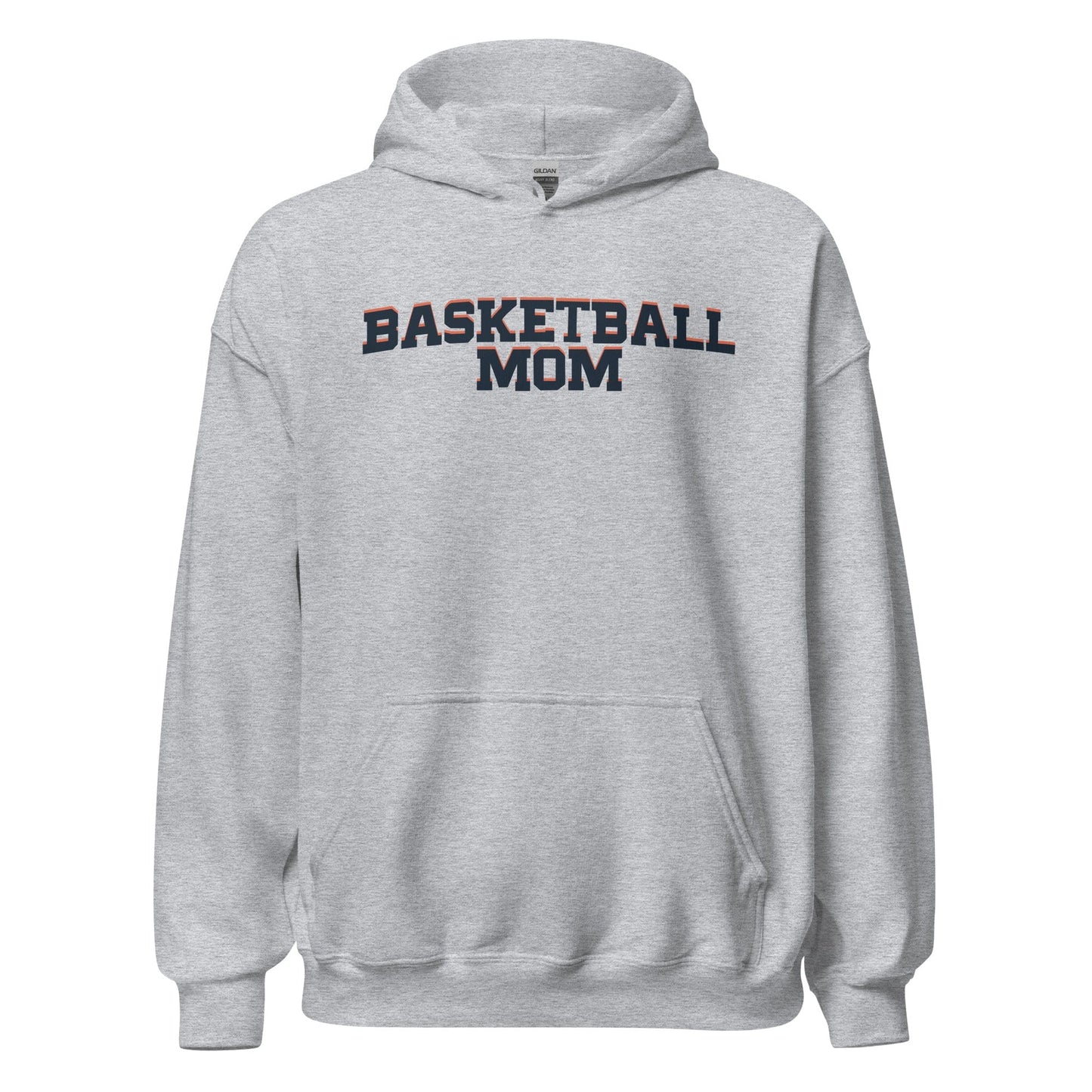 Basketball Mom Hoodie Sport Grey / S Spirit Gear Collective Hoodie