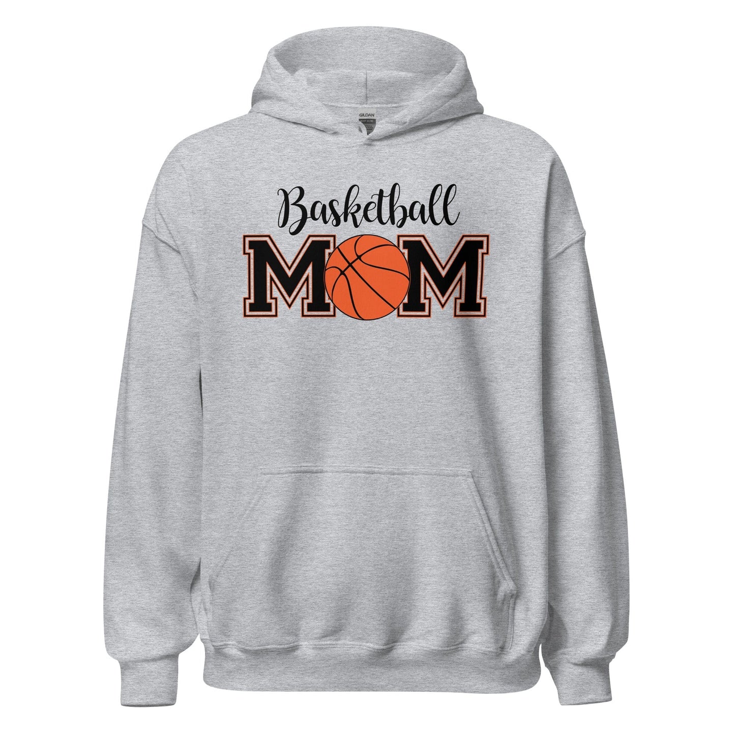 Basketball Mom Hoodie Sport Grey / S Spirit Gear Collective Hoodie