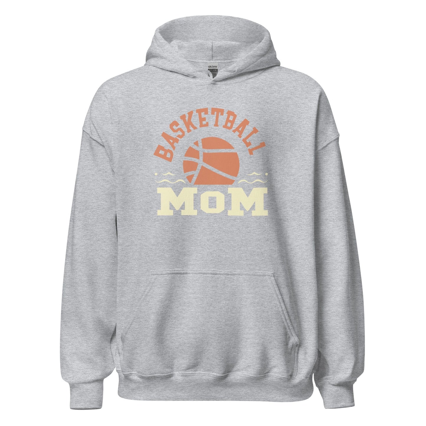 Basketball Mom Hoodie Sport Grey / S Spirit Gear Collective Hoodie