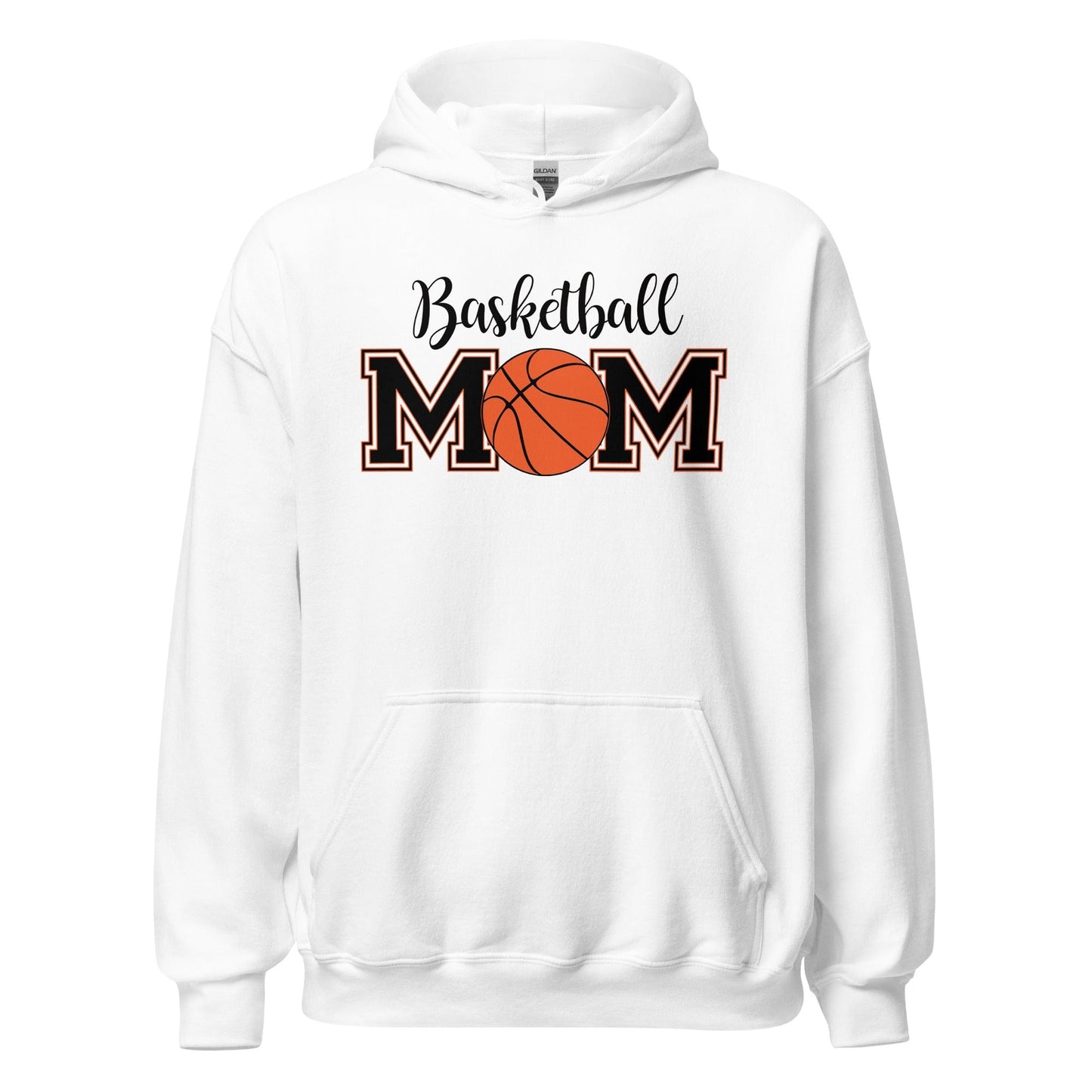 Basketball Mom Hoodie White / S Spirit Gear Collective Hoodie