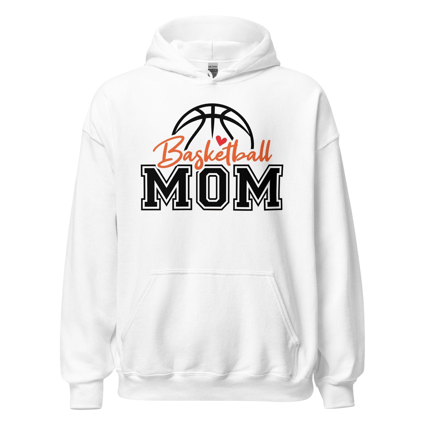 Basketball Mom Hoodie White / S Spirit Gear Collective Hoodie