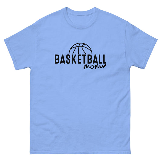 Basketball Mom Shirt Carolina Blue / S Spirit Gear Collective T-Shirt
