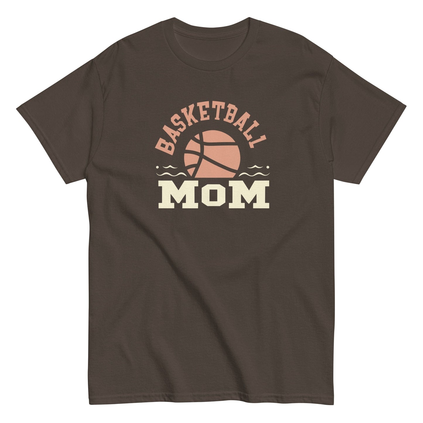 Basketball Mom Shirt Dark Chocolate / S Spirit Gear Collective T-Shirt