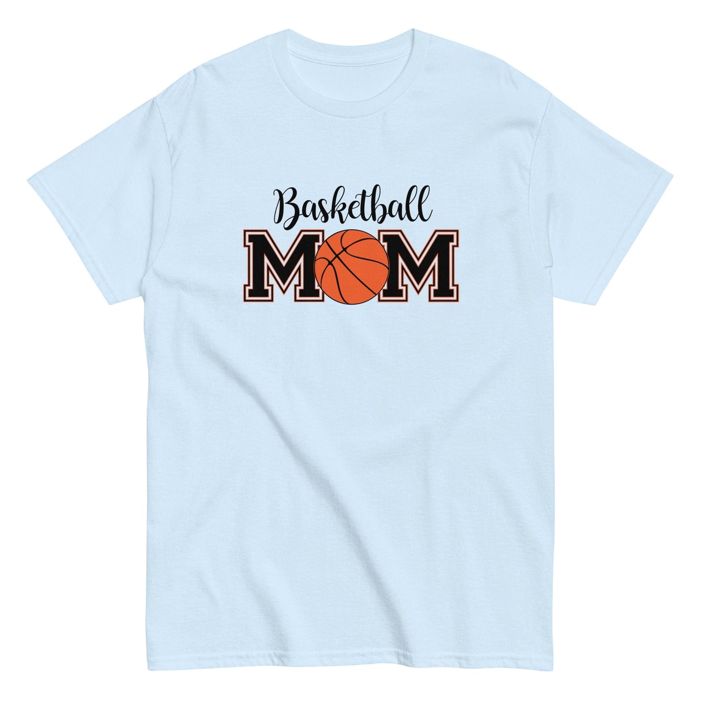 Basketball Mom Shirt Light Blue / S Spirit Gear Collective T-Shirt