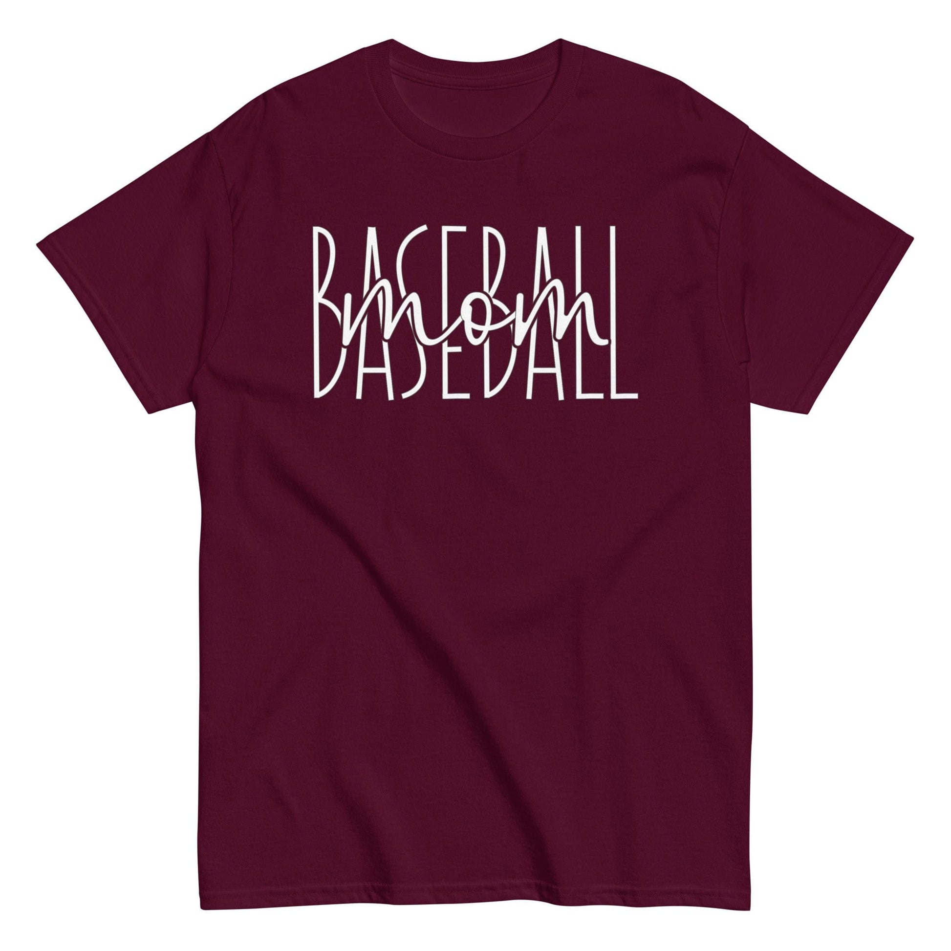 Basketball Mom Shirt Maroon / S Spirit Gear Collective T-Shirt