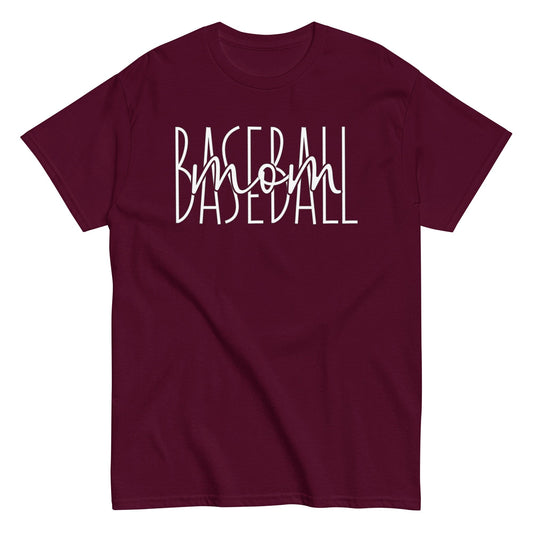 Basketball Mom Shirt Maroon / S Spirit Gear Collective T-Shirt