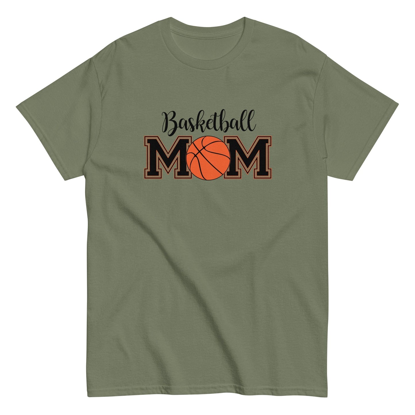 Basketball Mom Shirt Military Green / S Spirit Gear Collective T-Shirt