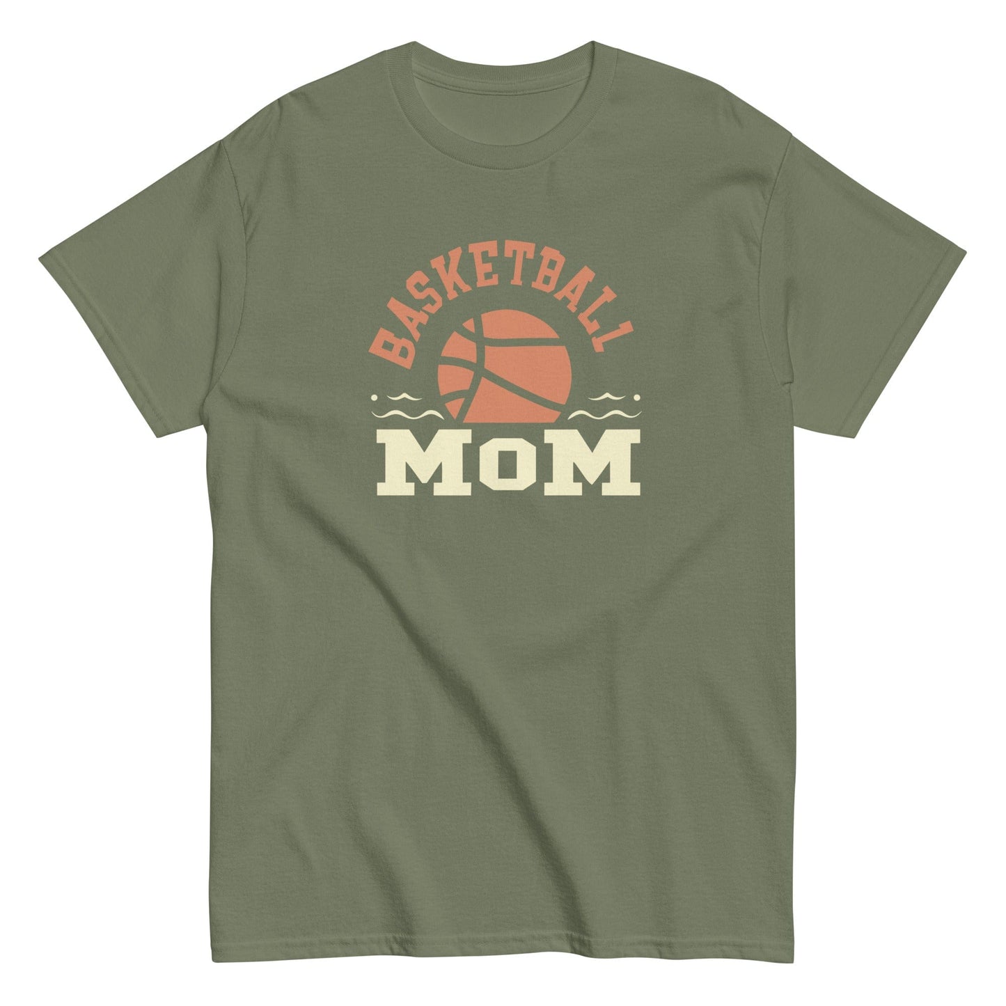 Basketball Mom Shirt Military Green / S Spirit Gear Collective T-Shirt