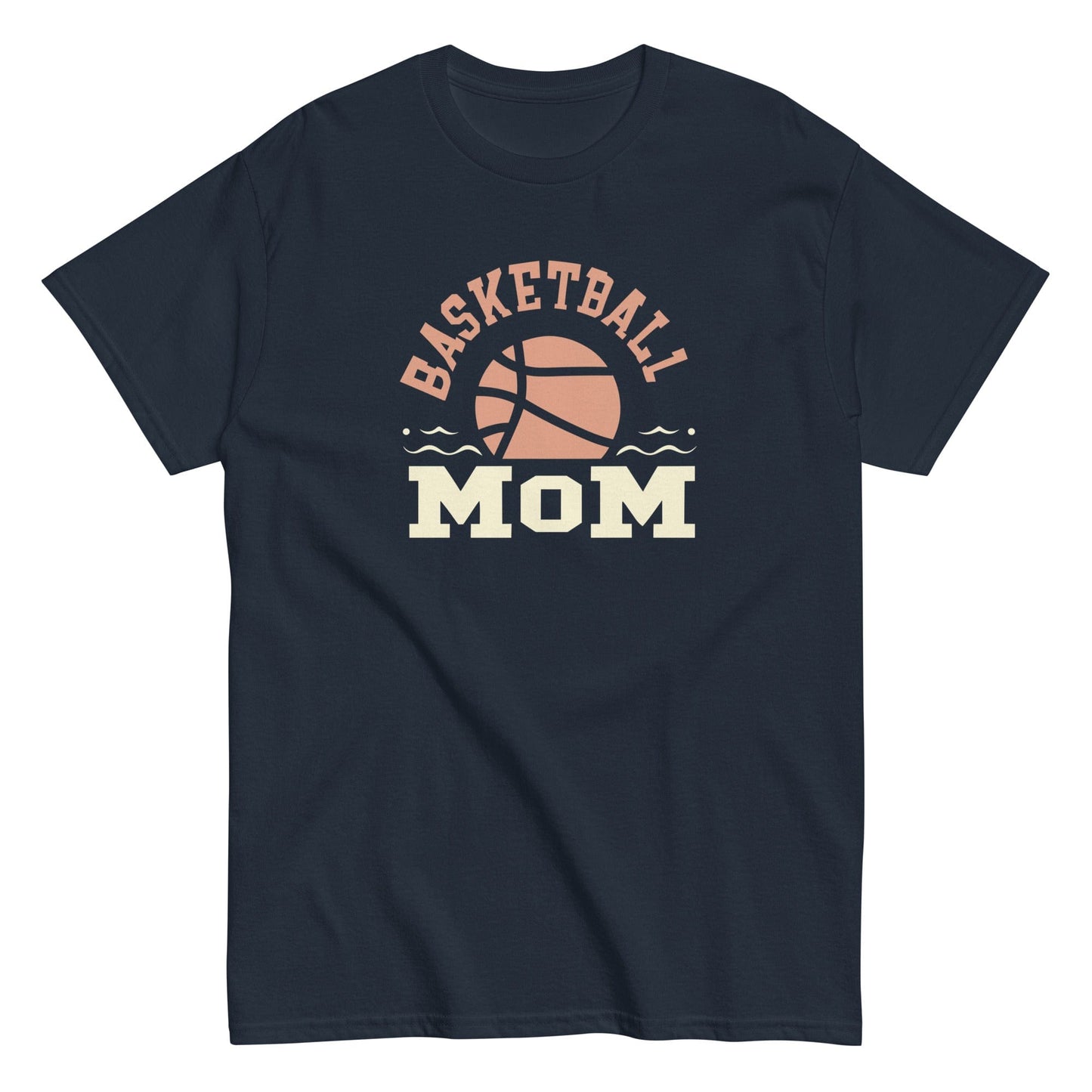 Basketball Mom Shirt Navy / S Spirit Gear Collective T-Shirt