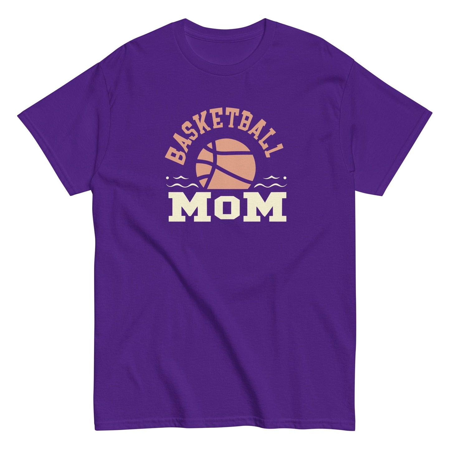 Basketball Mom Shirt Purple / S Spirit Gear Collective T-Shirt