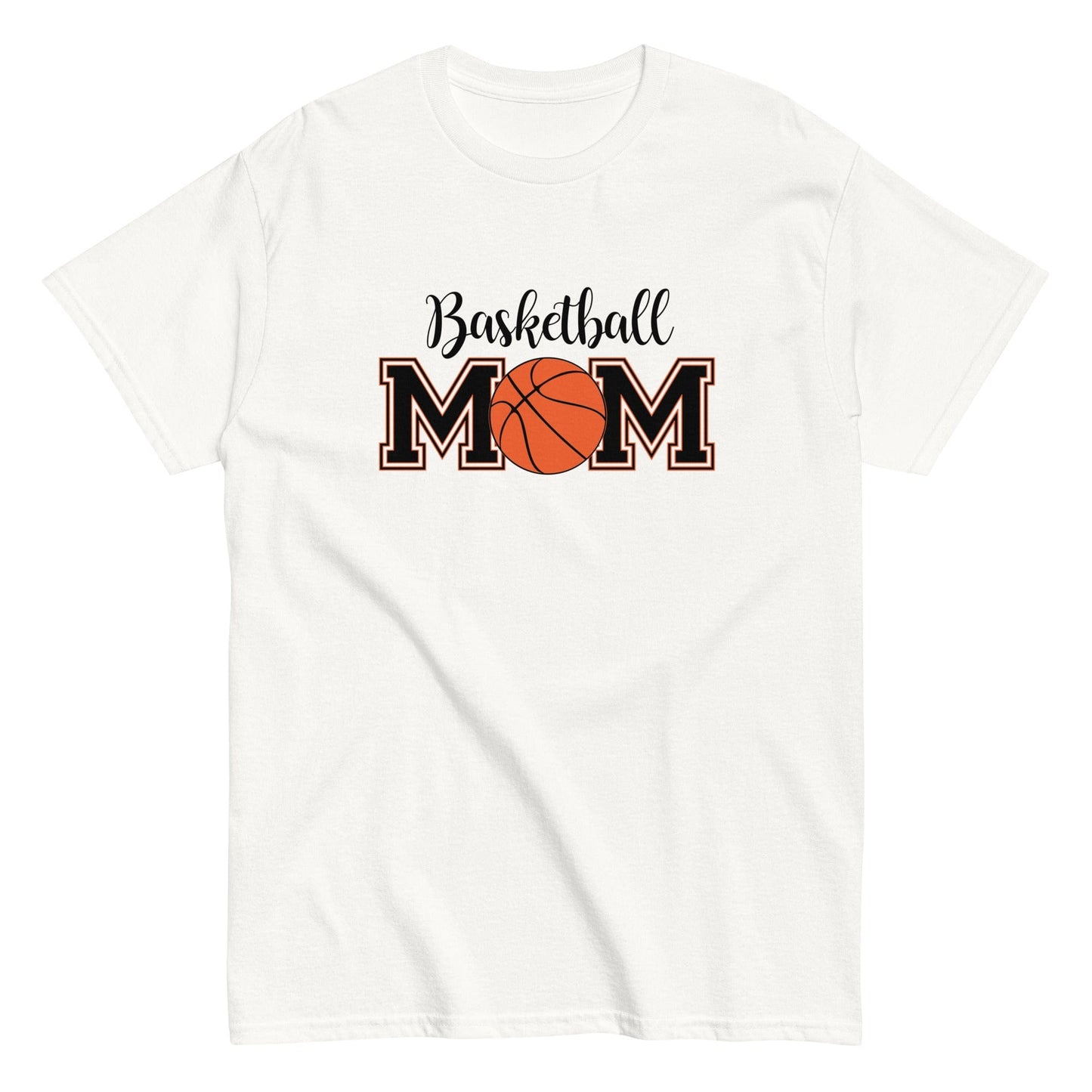 Basketball Mom Shirt White / S Spirit Gear Collective T-Shirt